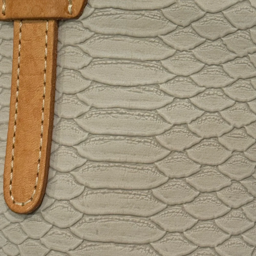Consuela Cream Tote Bag with accessories.  Gently used. See pics for flaws. - Picture 5 of 16